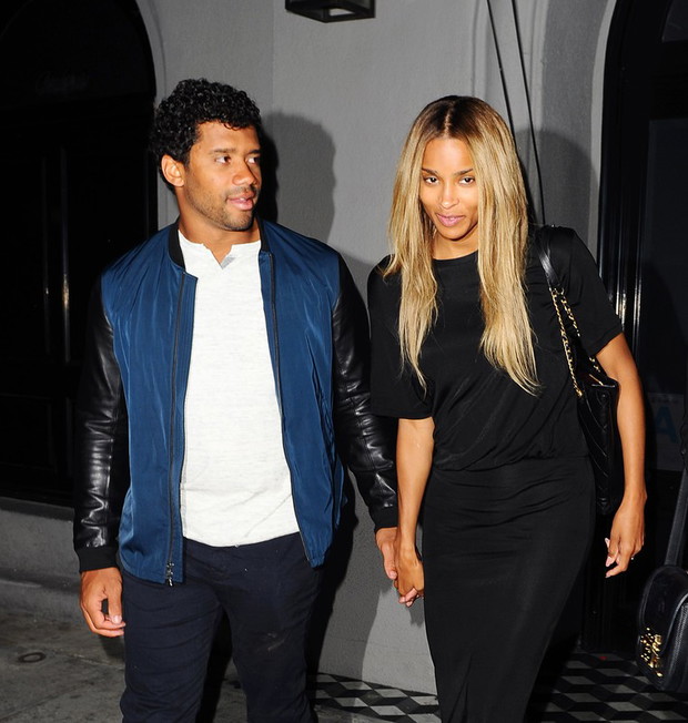Ciara i Russell Wilson w Los Angeles, 23.06.2016, fot. East News