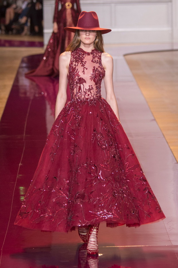 Zuhair Murad haute couture jesień-zima 2016/2017, fot. Imaxtree