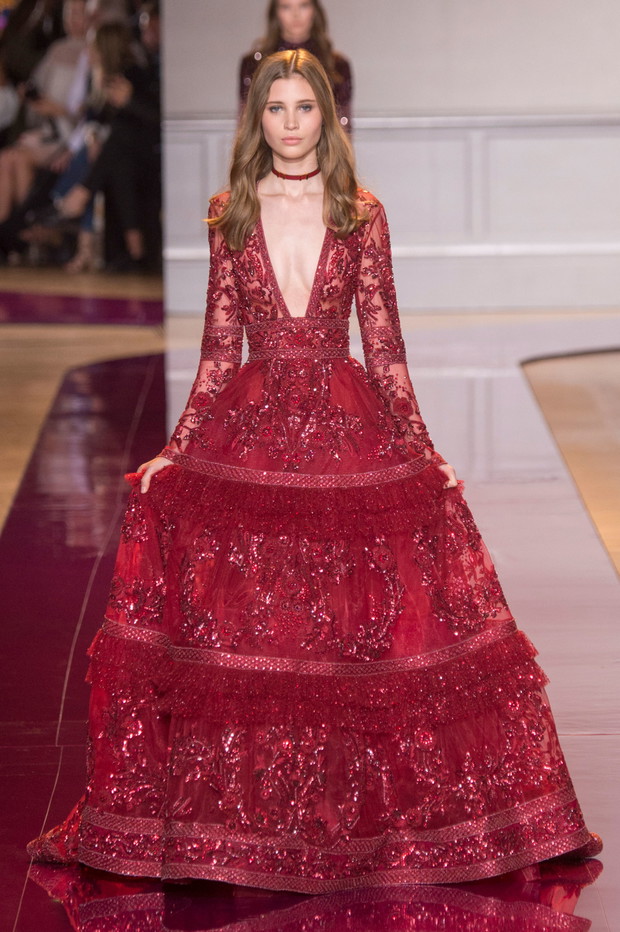 Zuhair Murad haute couture jesień-zima 2016/2017, fot. Imaxtree