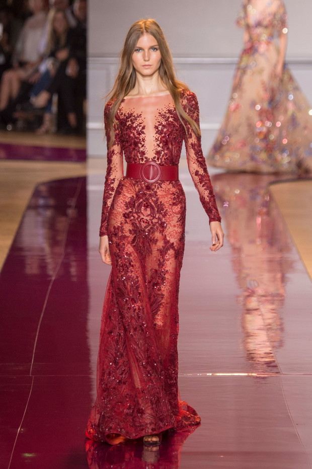 Zuhair Murad haute couture jesień-zima 2016/2017, fot. Imaxtree