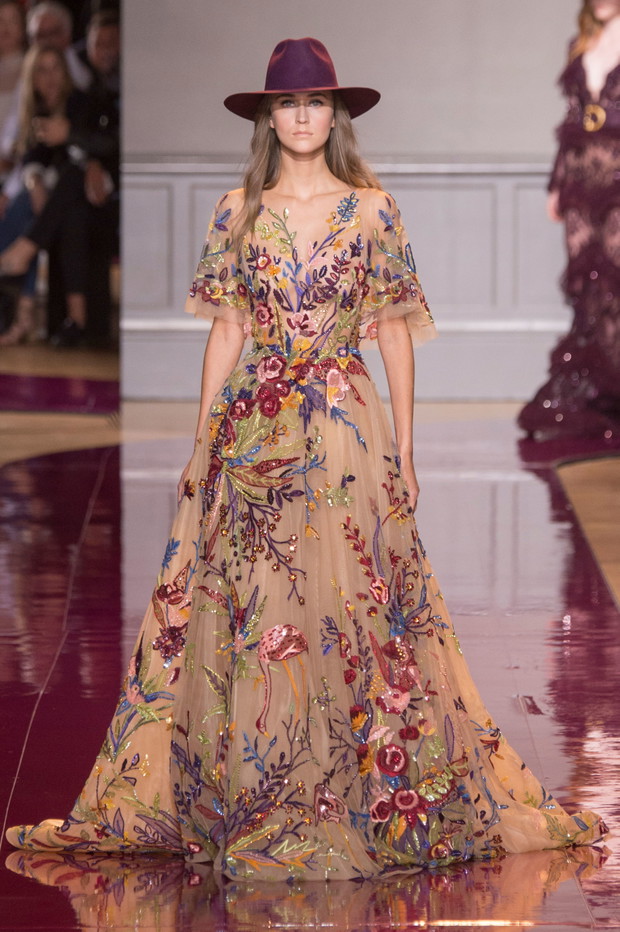 Zuhair Murad haute couture jesień-zima 2016/2017, fot. Imaxtree