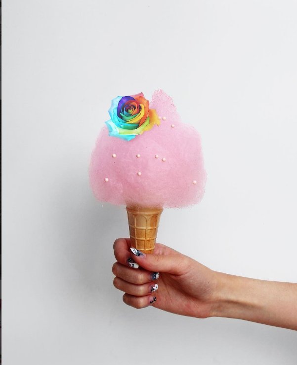 Fluffë - wata cukrowa jakiej nie znacie, fot. instagram.com/fluffegram