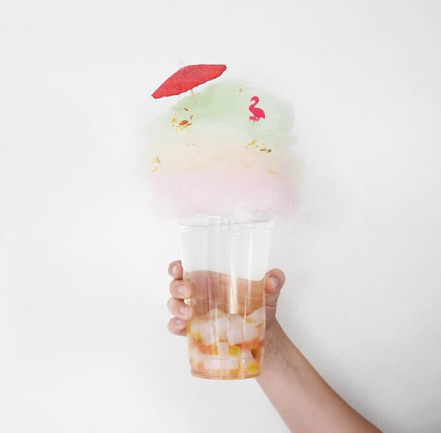 Fluffë - wata cukrowa jakiej nie znacie, fot. instagram.com/fluffegram