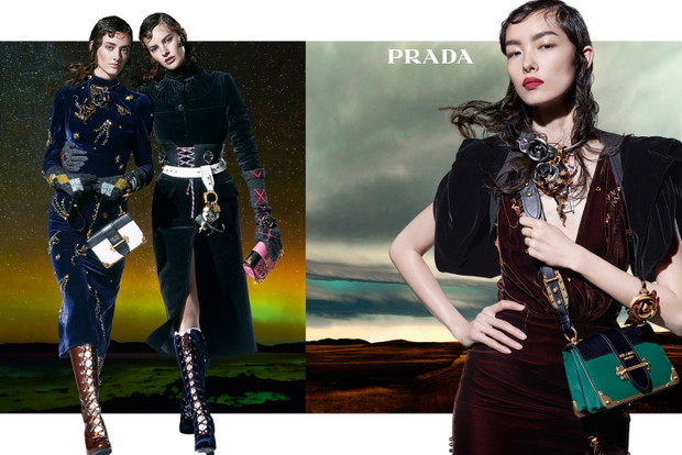 Kampania Prada jesień-zima 2016/2017, fot. mat. prasowe