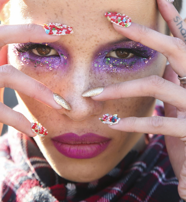 Kolorowe paznokcie, Manish Arora, fot. Imaxtree