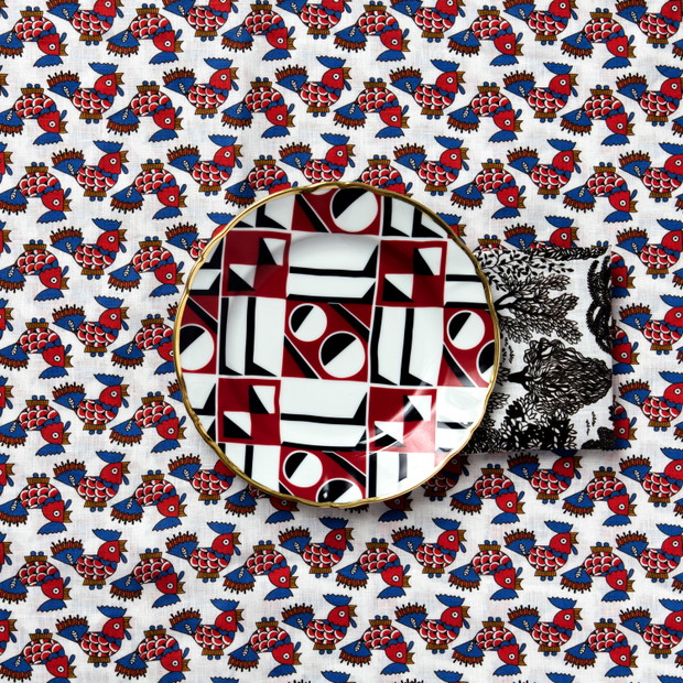 Moda i design: wzory vintage od La Double J