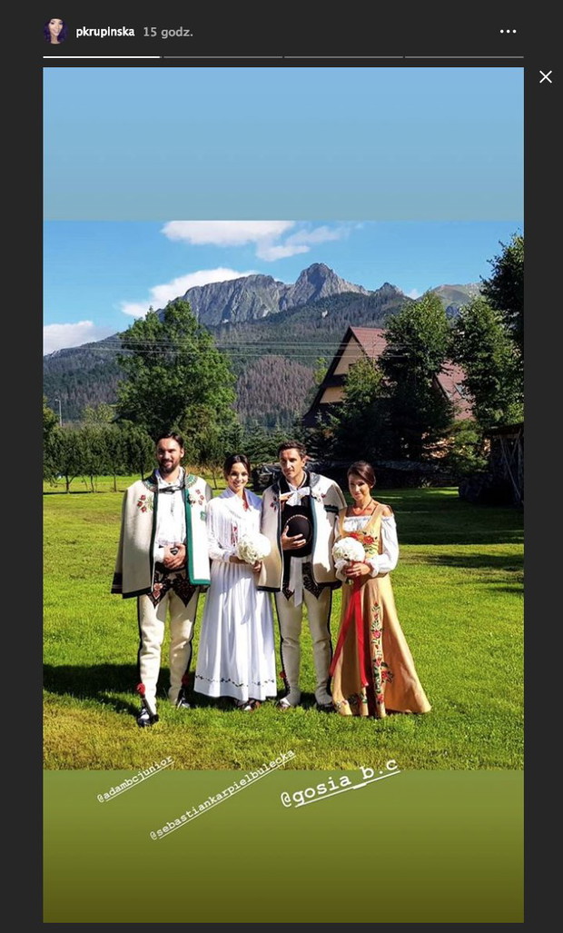 Paulina Krupińska i Sebastian Karpiel-Bułecka wzięli ślub!