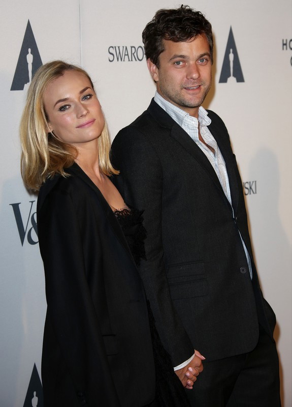 Diane Kruger i Joshua Jackson na gali The Academy Celebrates The Opening of Hollywood Costume, 2014, fot. East News