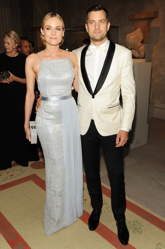 Diane Kruger i Joshua Jackson na Met Gala, 2014, fot. East News