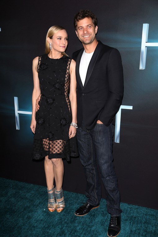 Diane Kruger i Joshua Jackson na premierze filmu The Host, 2013 rok, fot. East News