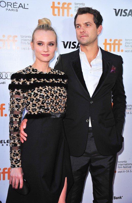 Diane Kruger i Joshua Jackson na TIFF, 2012 rok, fot. East News
