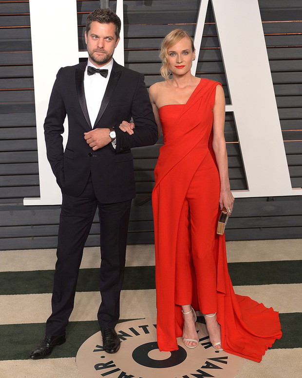 Diane Kruger i Joshua Jackson na Vanity Fair after party, 2015, fot. East News