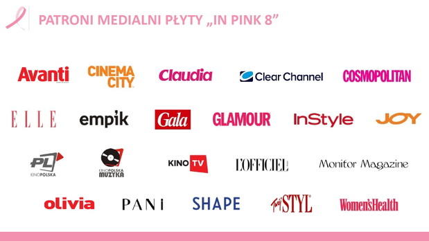 Patroni medialni płyty IN PINK 8