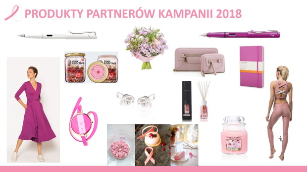 Produkty partnerów Kampanii 2018