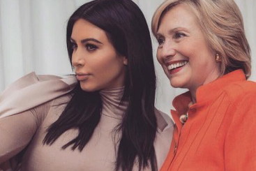 Celebrytki w nieoficjalnym sztabie wyborczym Hillary Clinton