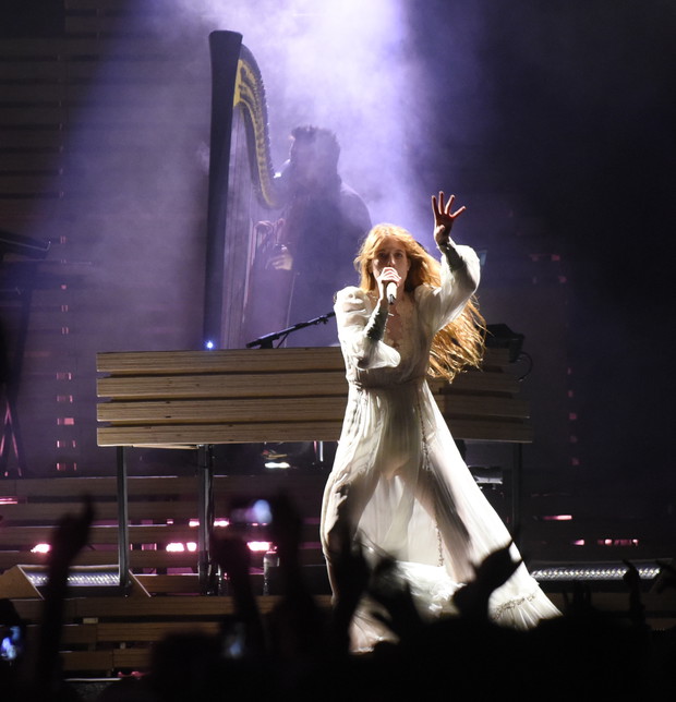 Florence Welch na Outside Lands Music & Arts Festival, 11.08.2018.