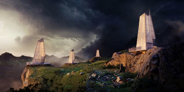 Northern Wisps, wizaualizacja Bartosz Domiczek