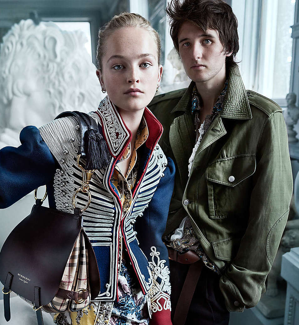 Nowa kampania Burberry fot. Burberry