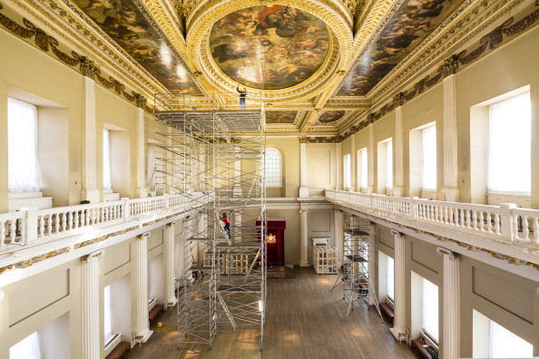 Banqueting House w Londynie z freskami Rubensa