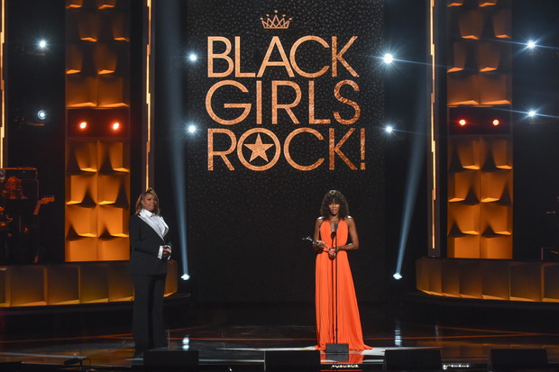 Naomi Campbell na gali Black Girls Rock!, 26.08.2018.