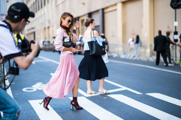 Street fashion: New York Fashion Week wiosna-lato 2017