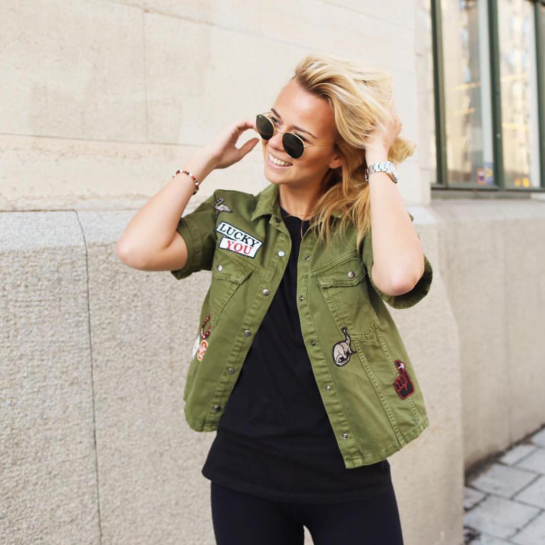 Kurtka khaki (Trendy z Instagramu 2016)