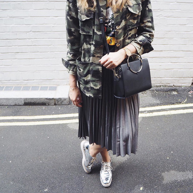 Kurtka khaki (Trendy z Instagramu 2016)