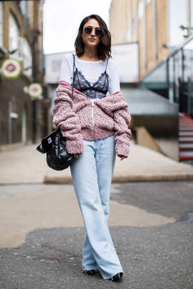 Street fashion: London Fashion Week wiosna-lato 2017