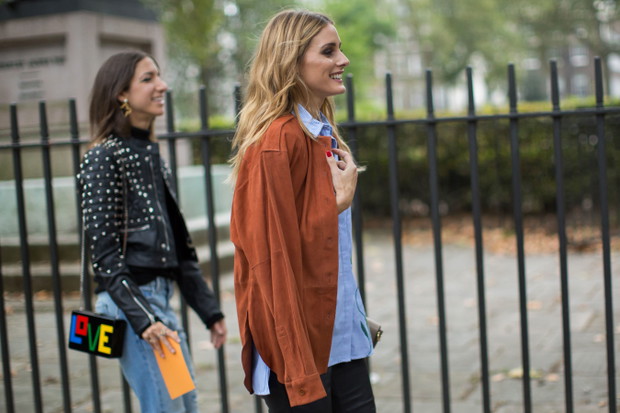 Street fashion: London Fashion Week wiosna-lato 2017
