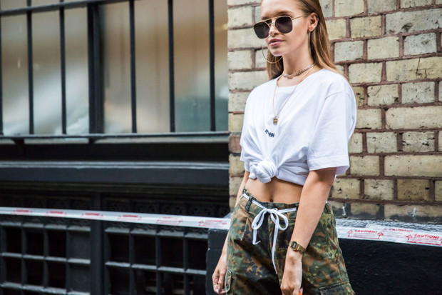 Street fashion: London Fashion Week wiosna-lato 2017