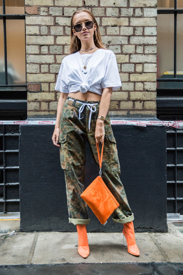 Street fashion: London Fashion Week wiosna-lato 2017