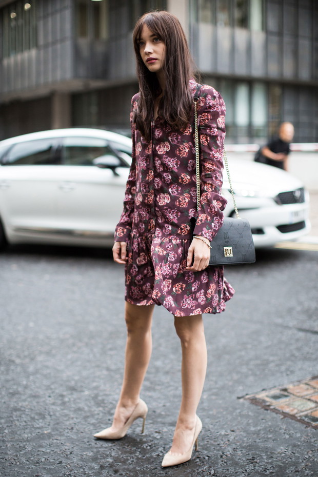 Street fashion: London Fashion Week wiosna-lato 2017