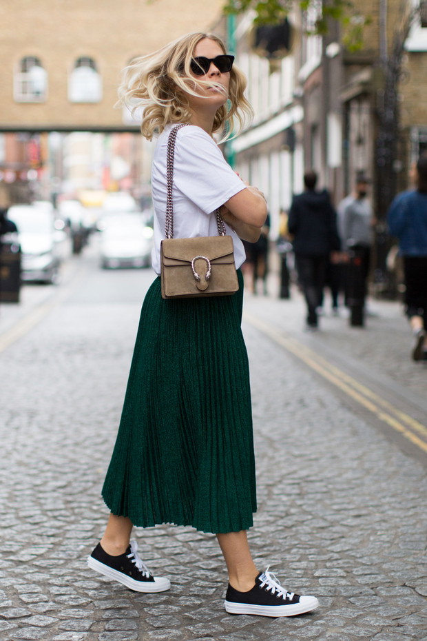 Street fashion: London Fashion Week wiosna-lato 2017