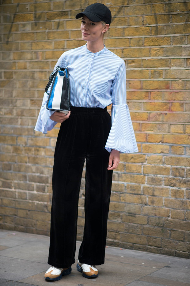 Street fashion: London Fashion Week wiosna-lato 2017