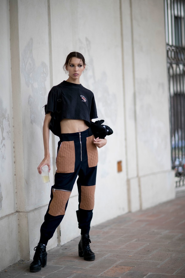Street fashion: modelki off duty na Milan Fashion Week SS17