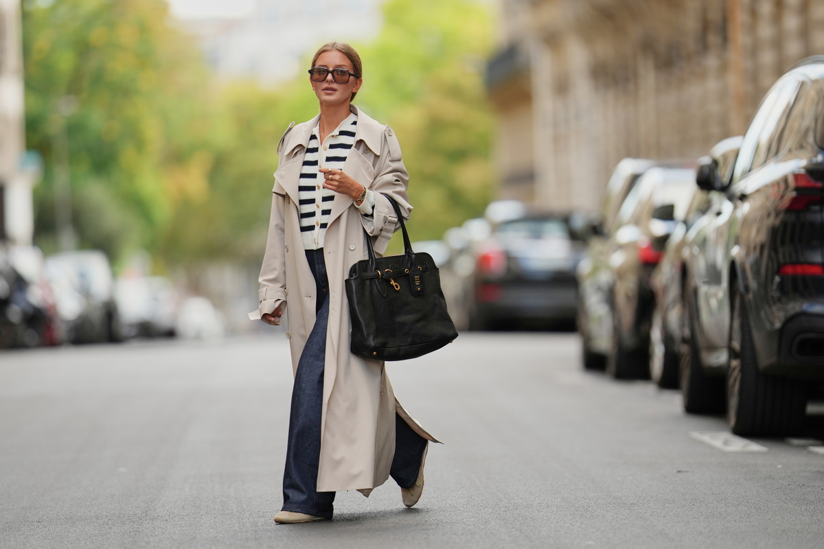 Pinstripe trousers – oversize spodnie jesieni 2025