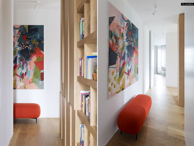Nowoczesny apartament w Poznaniu, projekt: PL.architekci