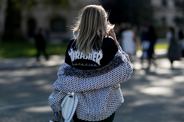 Street fashion: Paris Fashion Week wiosna-lato 2017