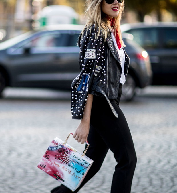 Street fashion: Paris Fashion Week wiosna-lato 2017