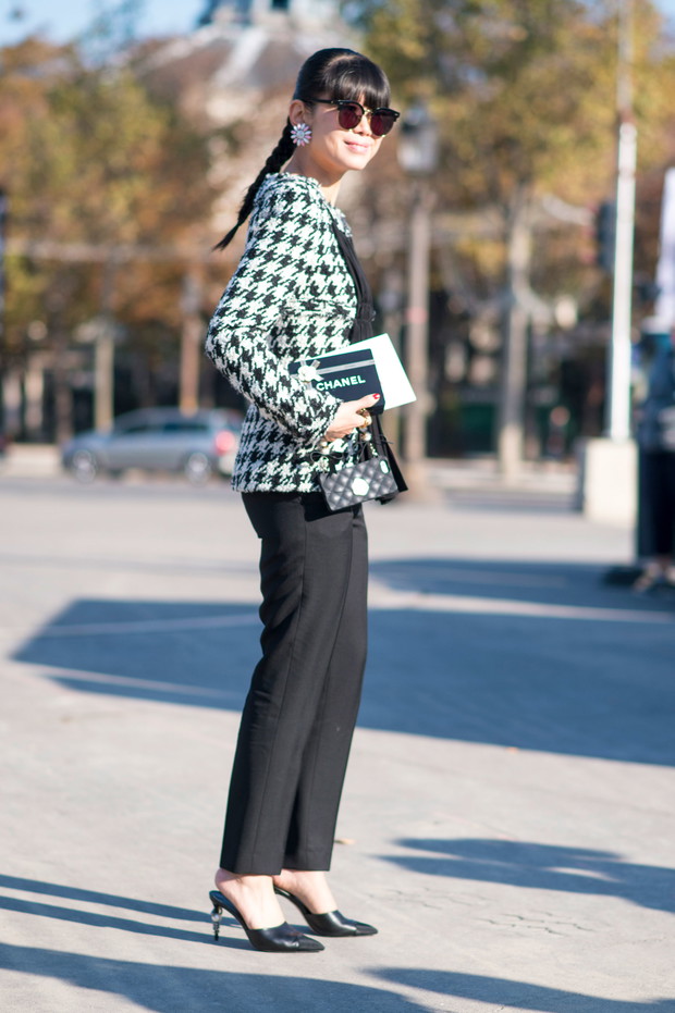 Street fashion: Paris Fashion Week wiosna-lato 2017