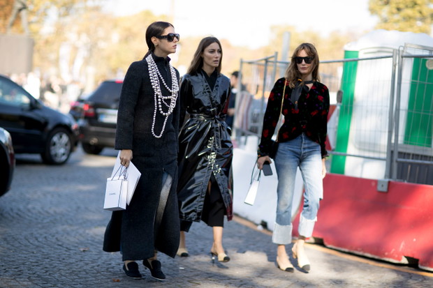 Street fashion: Paris Fashion Week wiosna-lato 2017