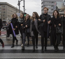 Czarny Protest w Warszawie
