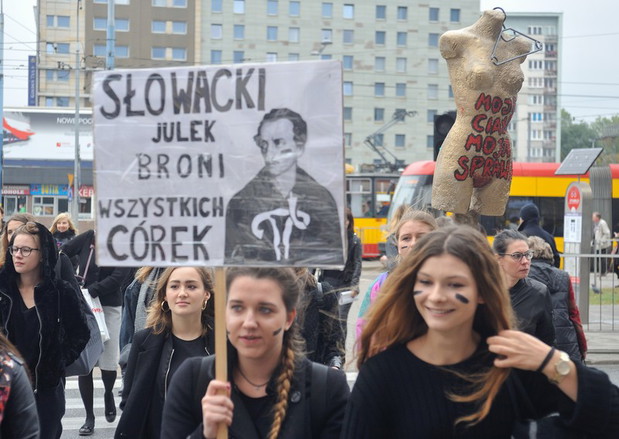 Czarny Protest / Ogólnopolski Strajk Kobiet w Warszawie