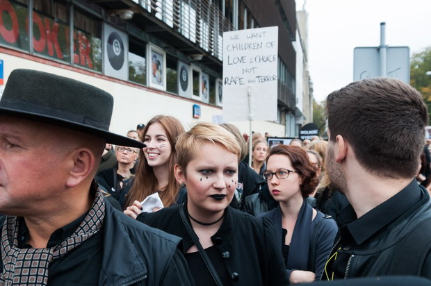 Czarny Protest / Ogólnopolski Strajk Kobiet w Warszawie