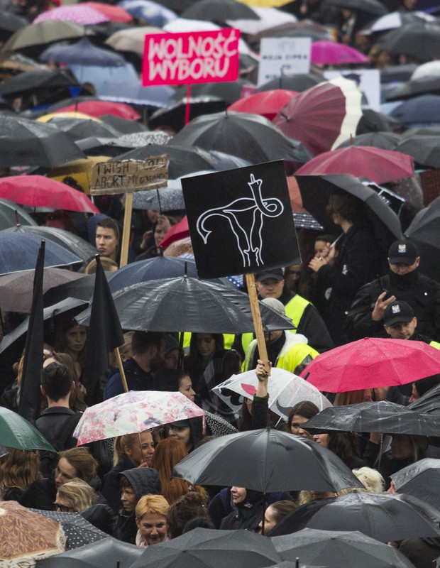 Czarny Protest / Ogólnopolski Strajk Kobiet w Warszawie