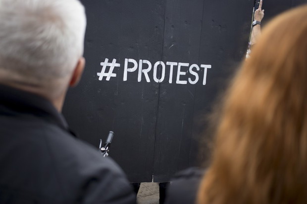 Manifestacja Żarty się skończyły! Moje ciało, moja sprawa, Warszawa, 1