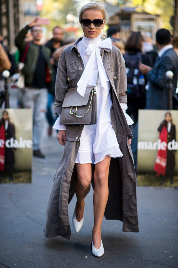 Street fashion: Paris Fashion Week wiosna-lato 2017