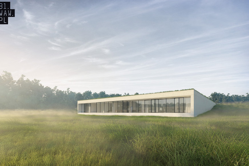 Dom Łąka, projekt: pracownia 81