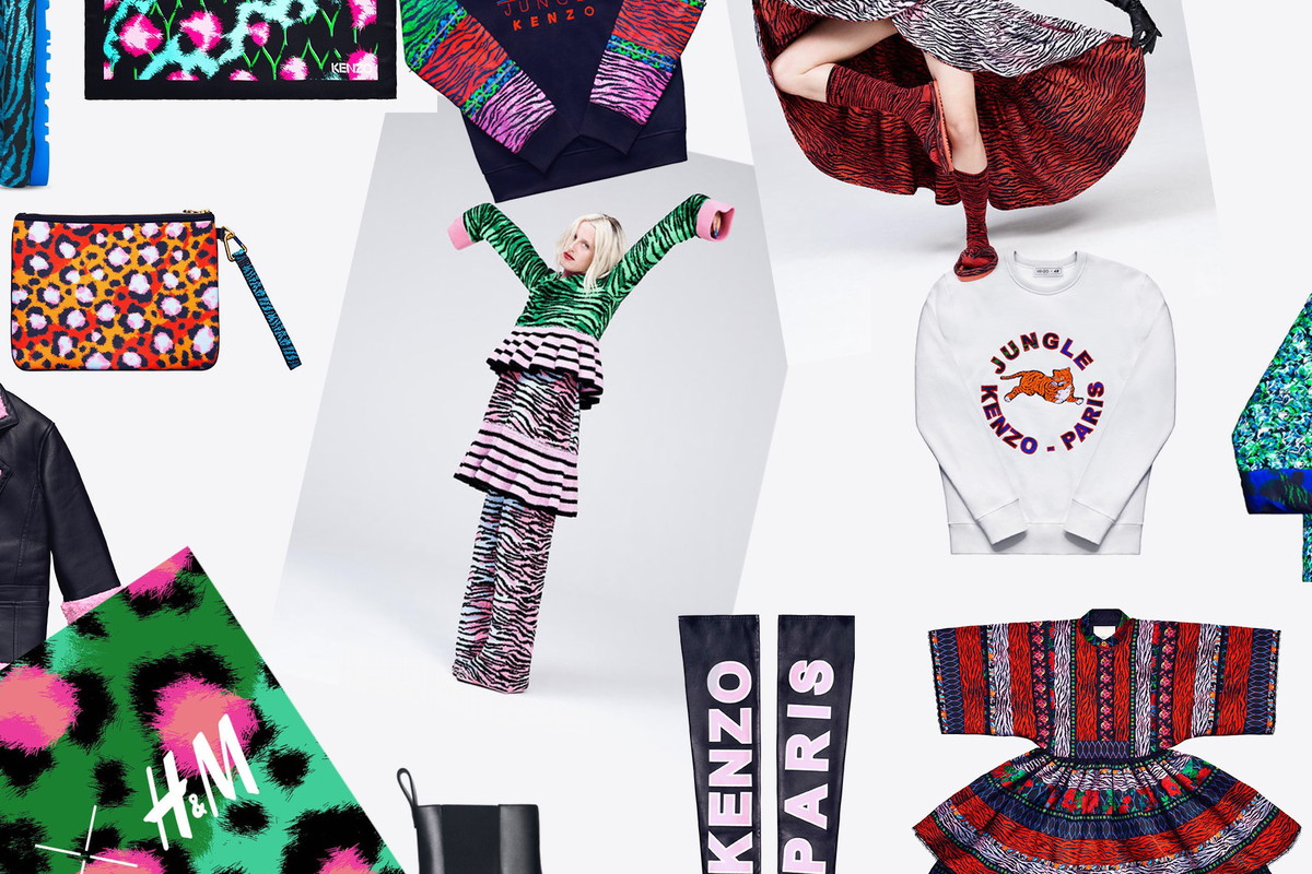 Kenzo x H&M - ceny + wszystkie elementy kolekcji, fot. mat. prasowe, kolaż ELLE