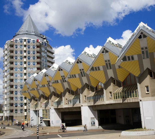 Domy kubiki z Rotterdamu